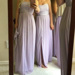Bridesmaids dress David’s Bridal